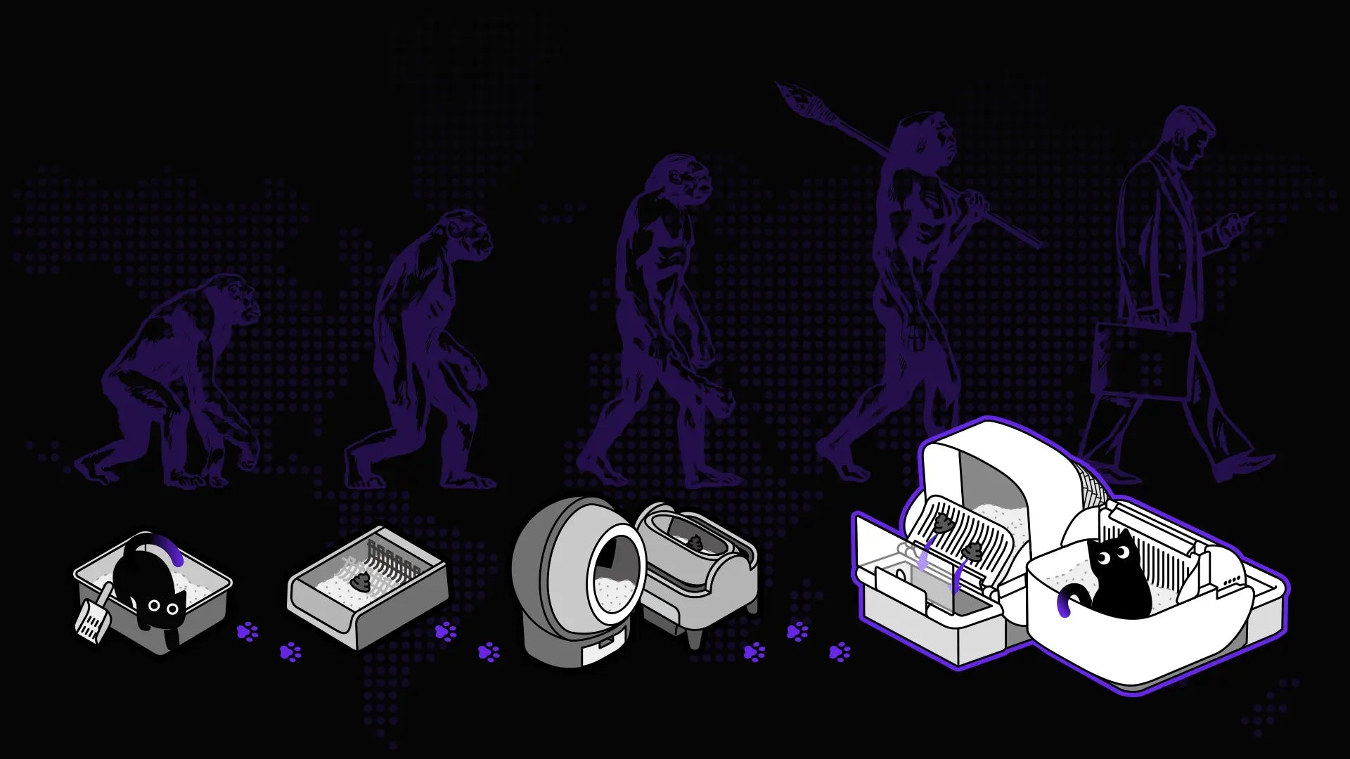 Bipedal leap of litter evolution Popur S7