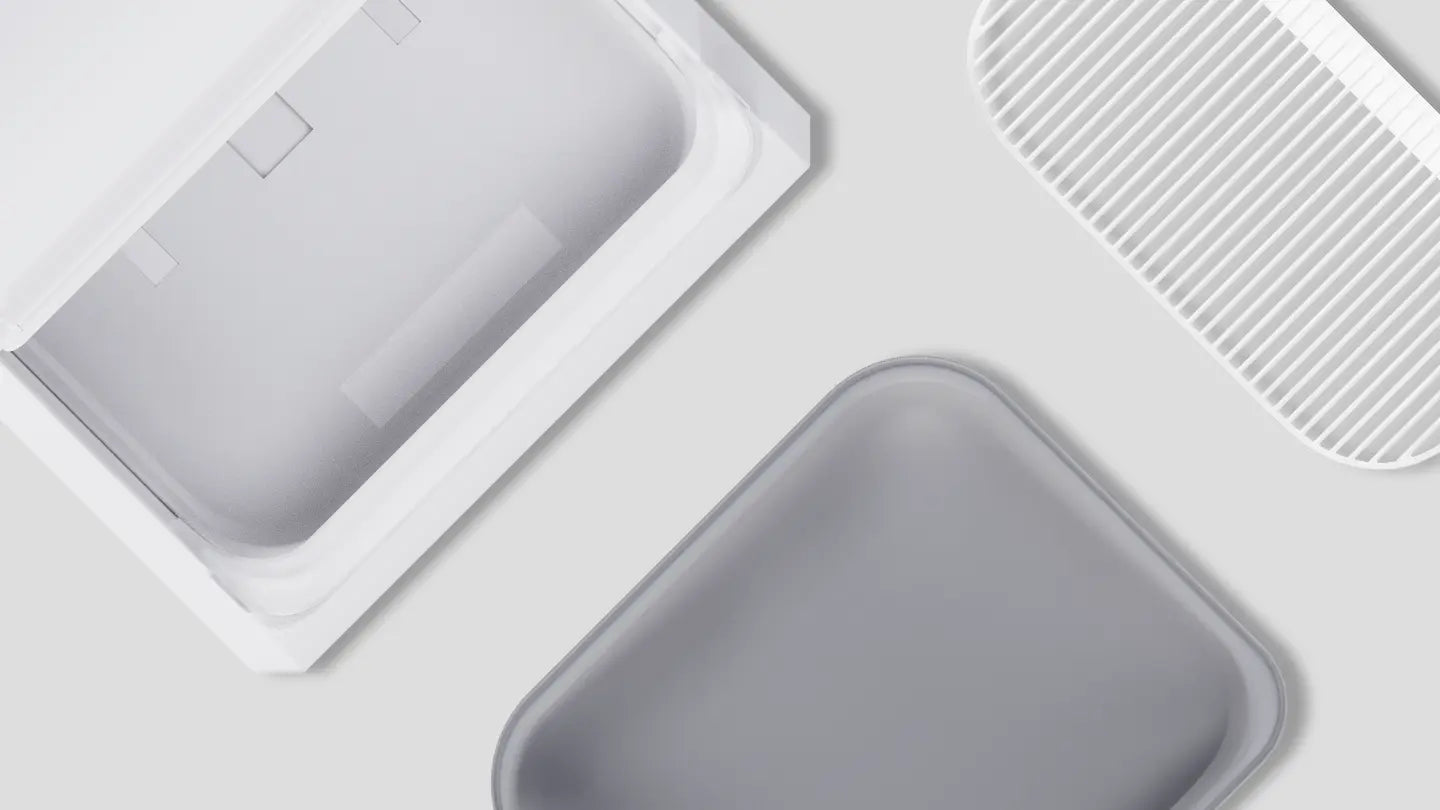 Cleanability detachable filter and liner x5