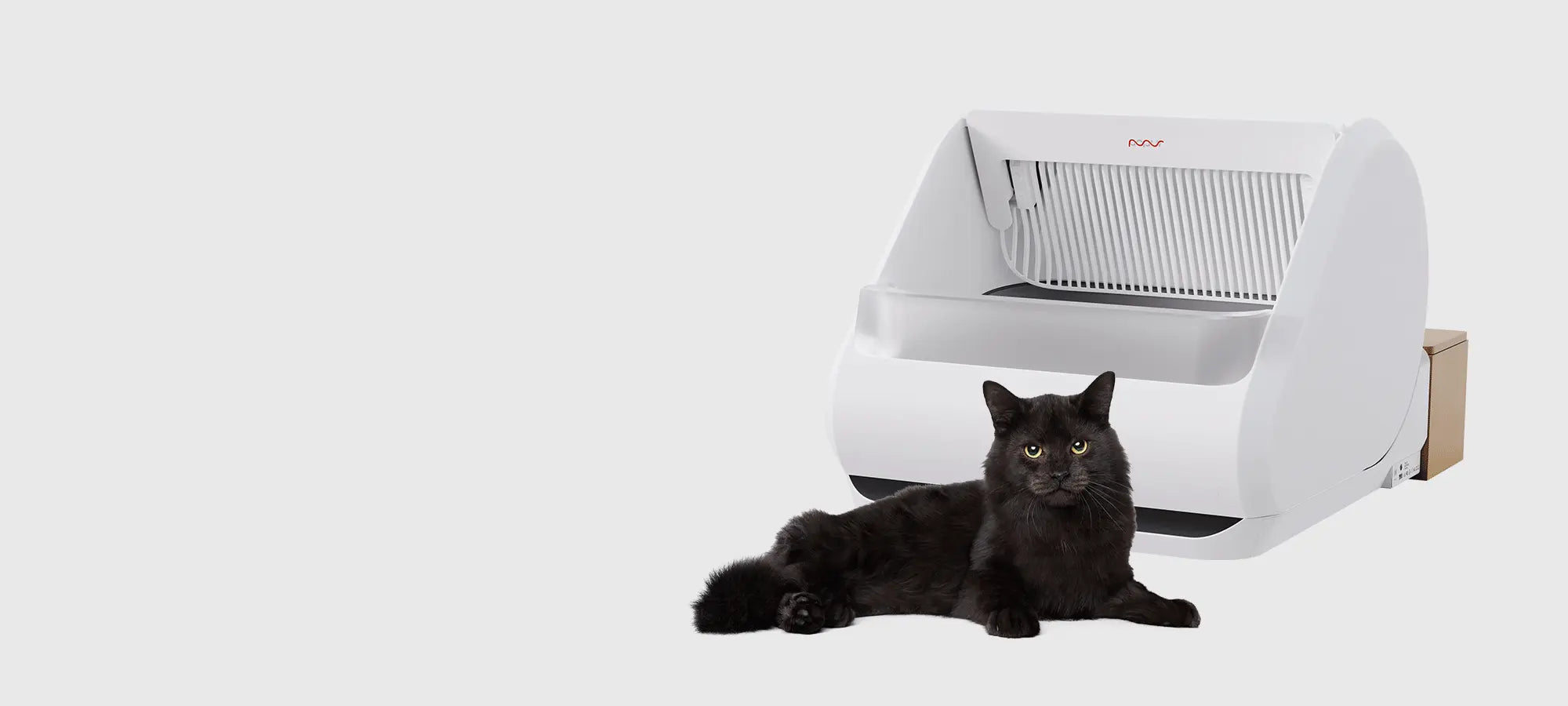 Get your cats and yourself an odorless litter box today