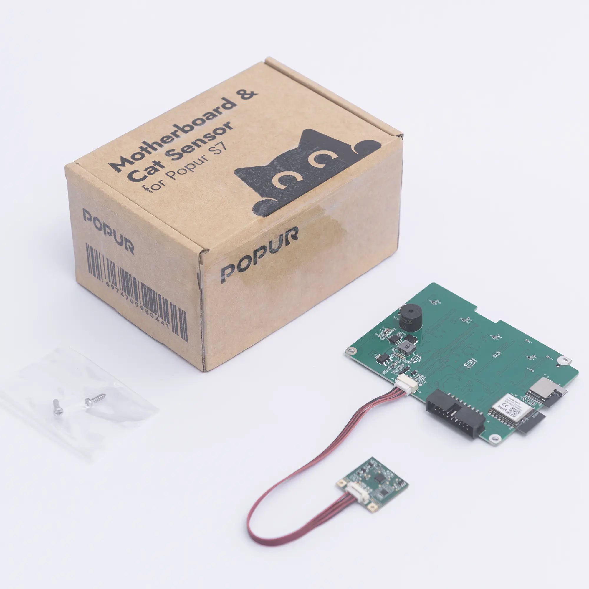 Motherboard and Cat Sensor for Popur S7 (In Box)