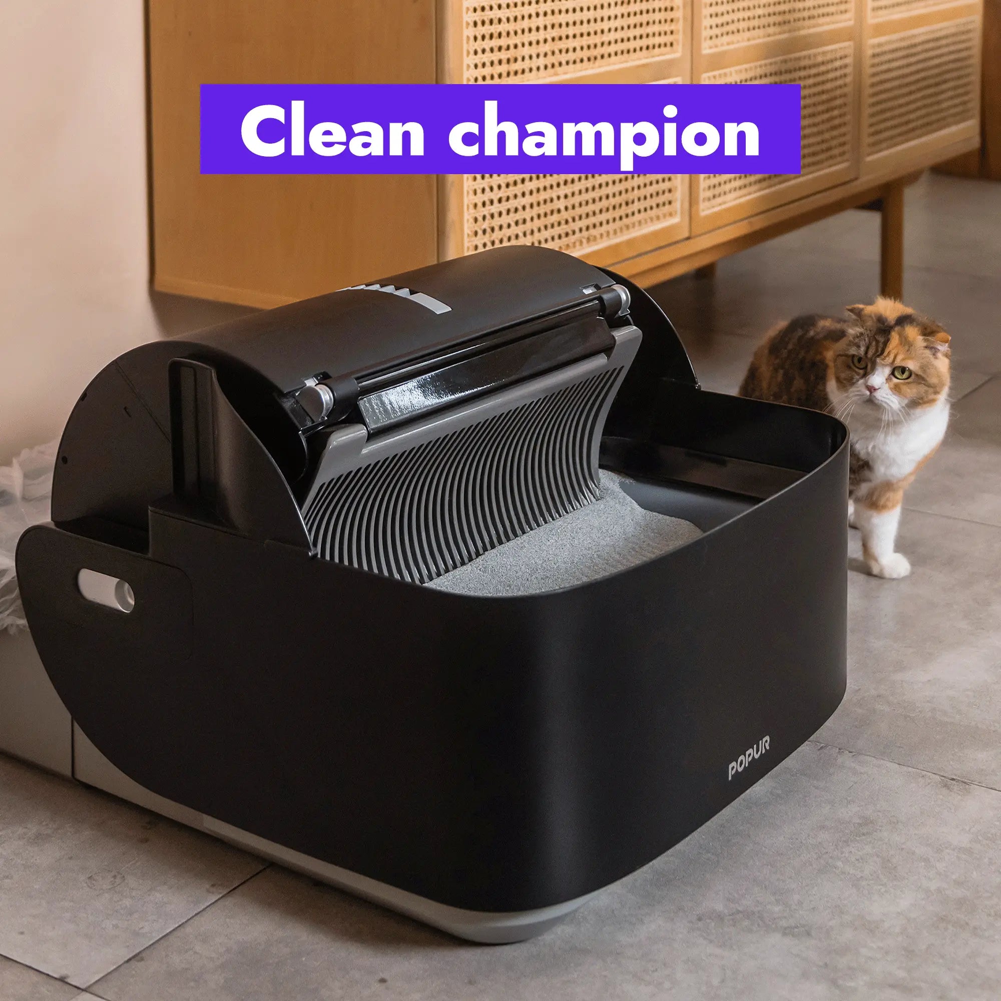 Popur S7 CARESS Features, Clean champion