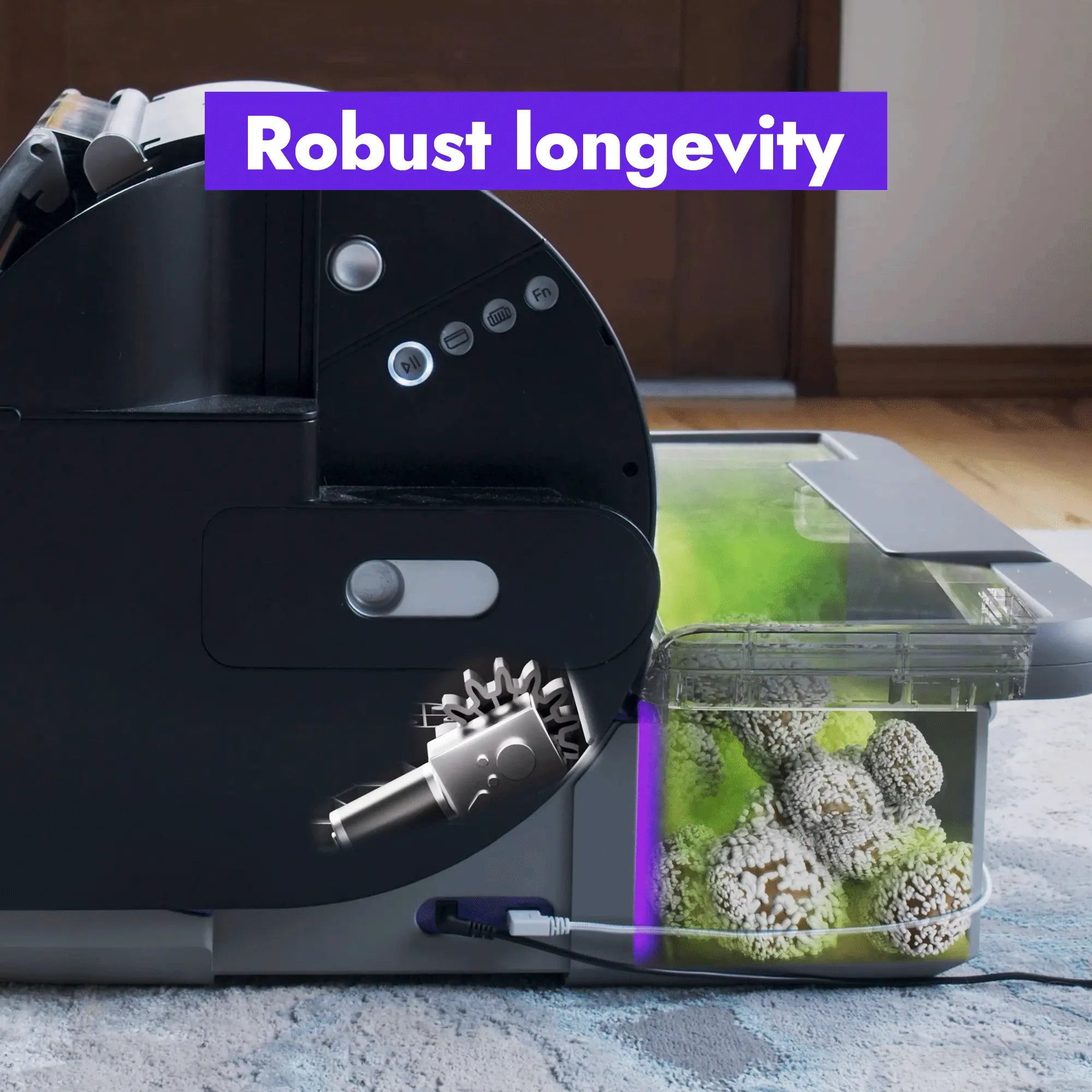 Popur S7 CARESS Features, Robust longevity