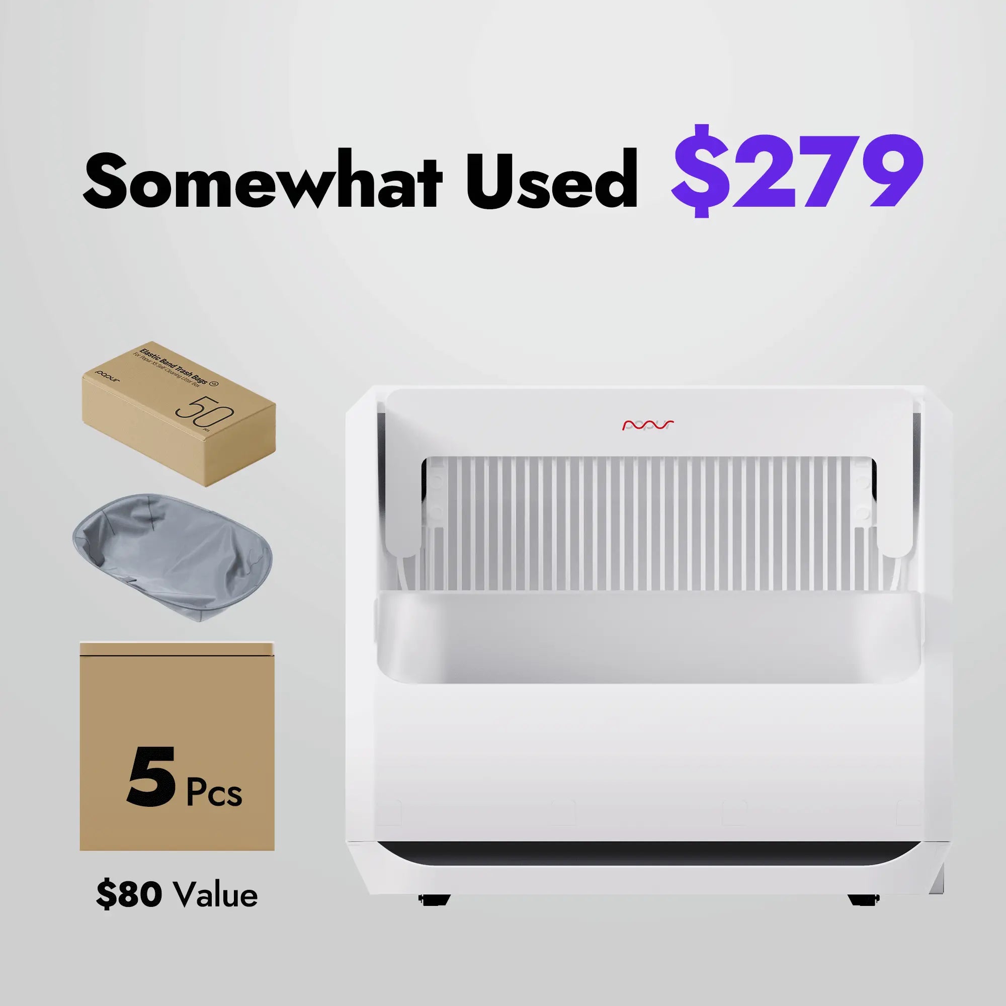 Popur X5 pre owned $279 somewhat used