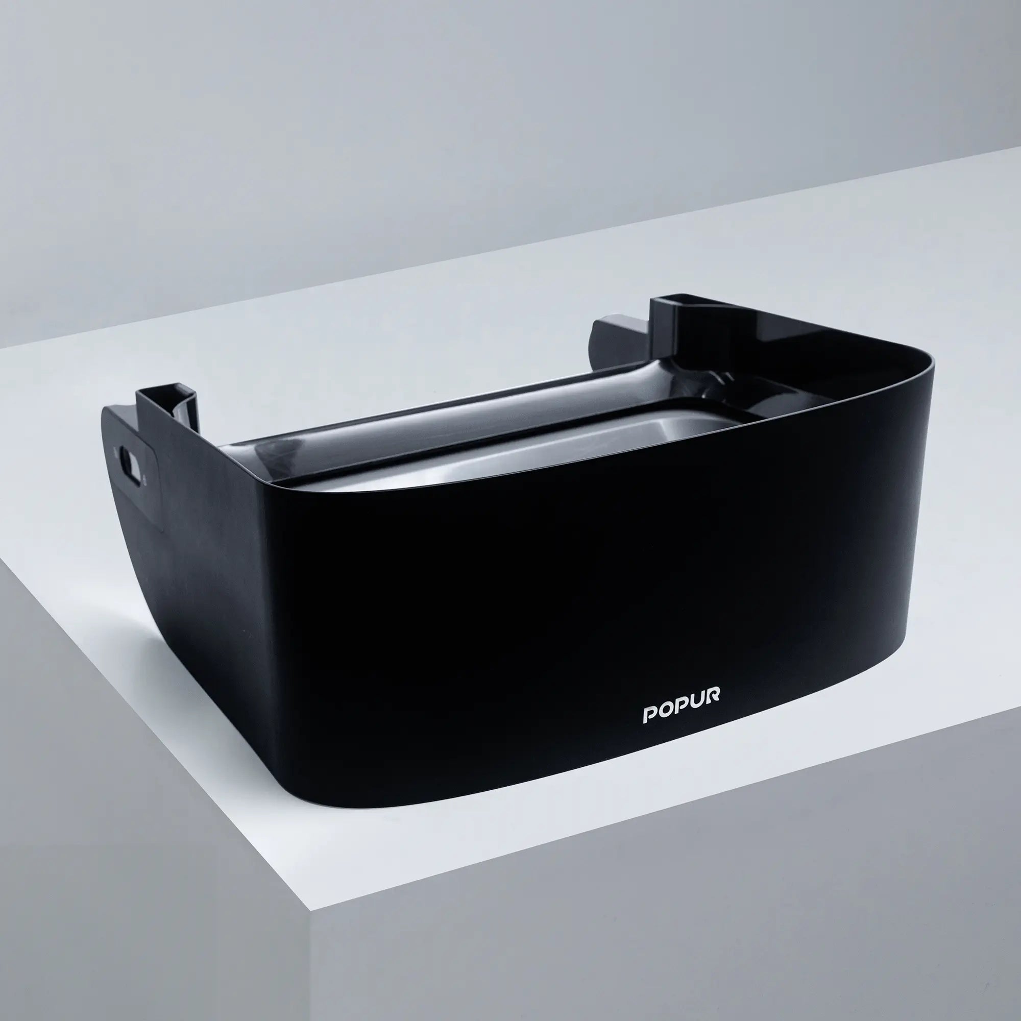 Litter Tray for Popur S7 (Black, Overview)