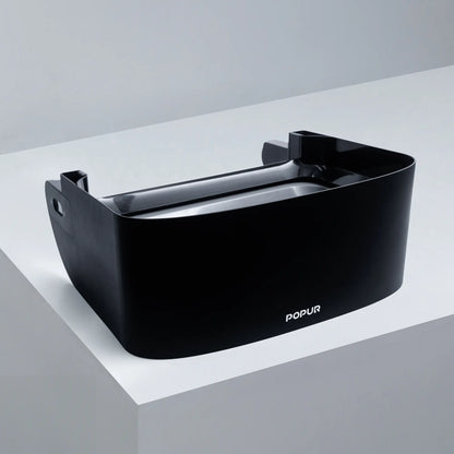 Litter Tray for Popur S7 (Black, Overview)