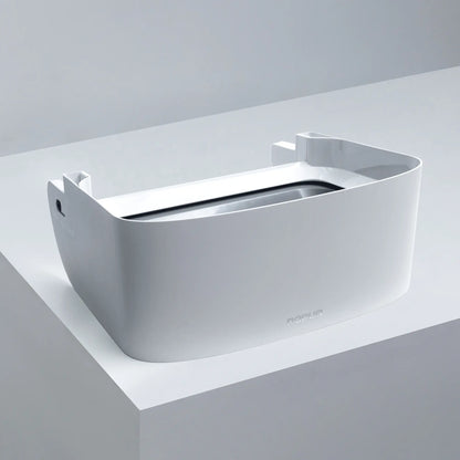 Litter Tray for Popur S7 (White, Overview)