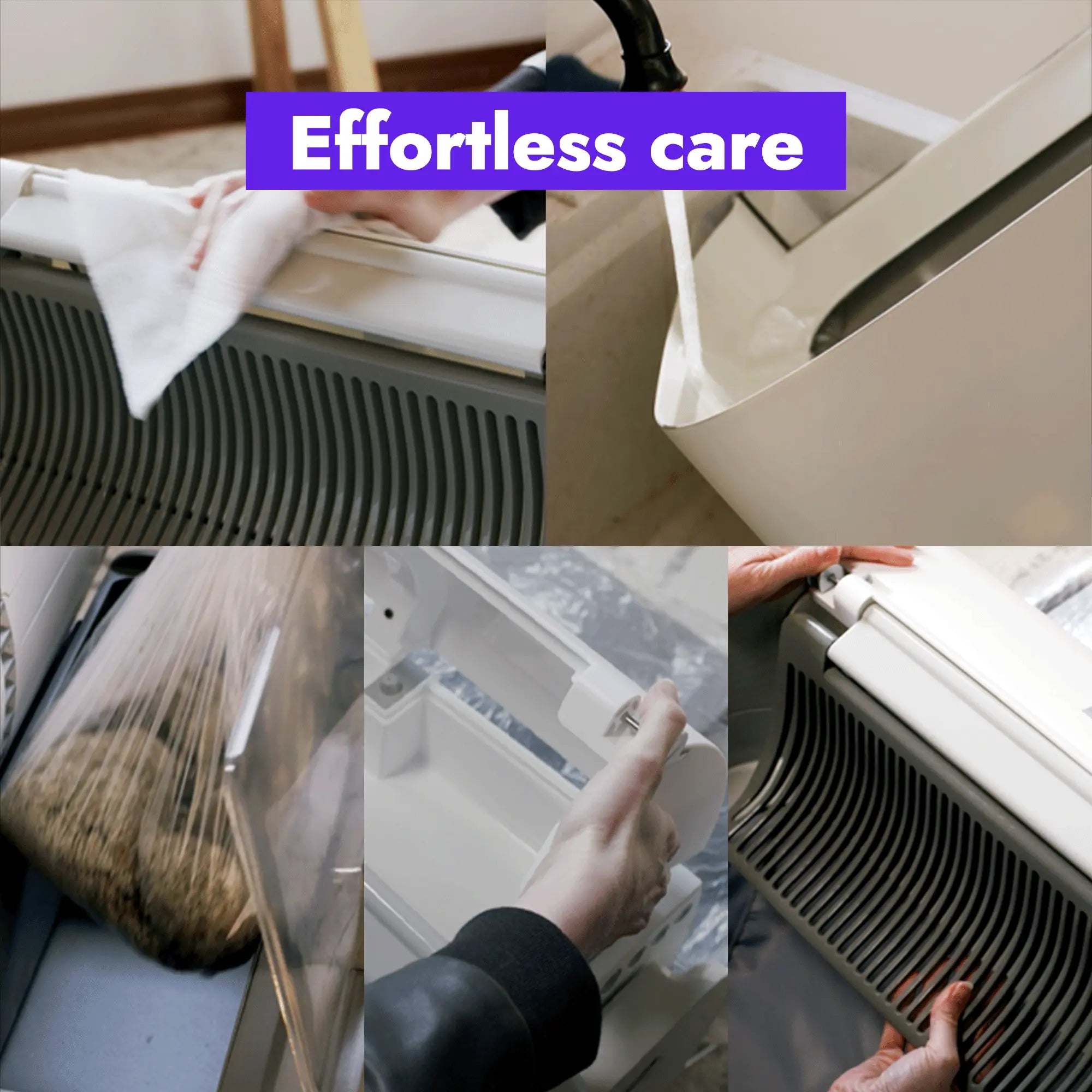 Popur S7 CARESS Features, Effortless care