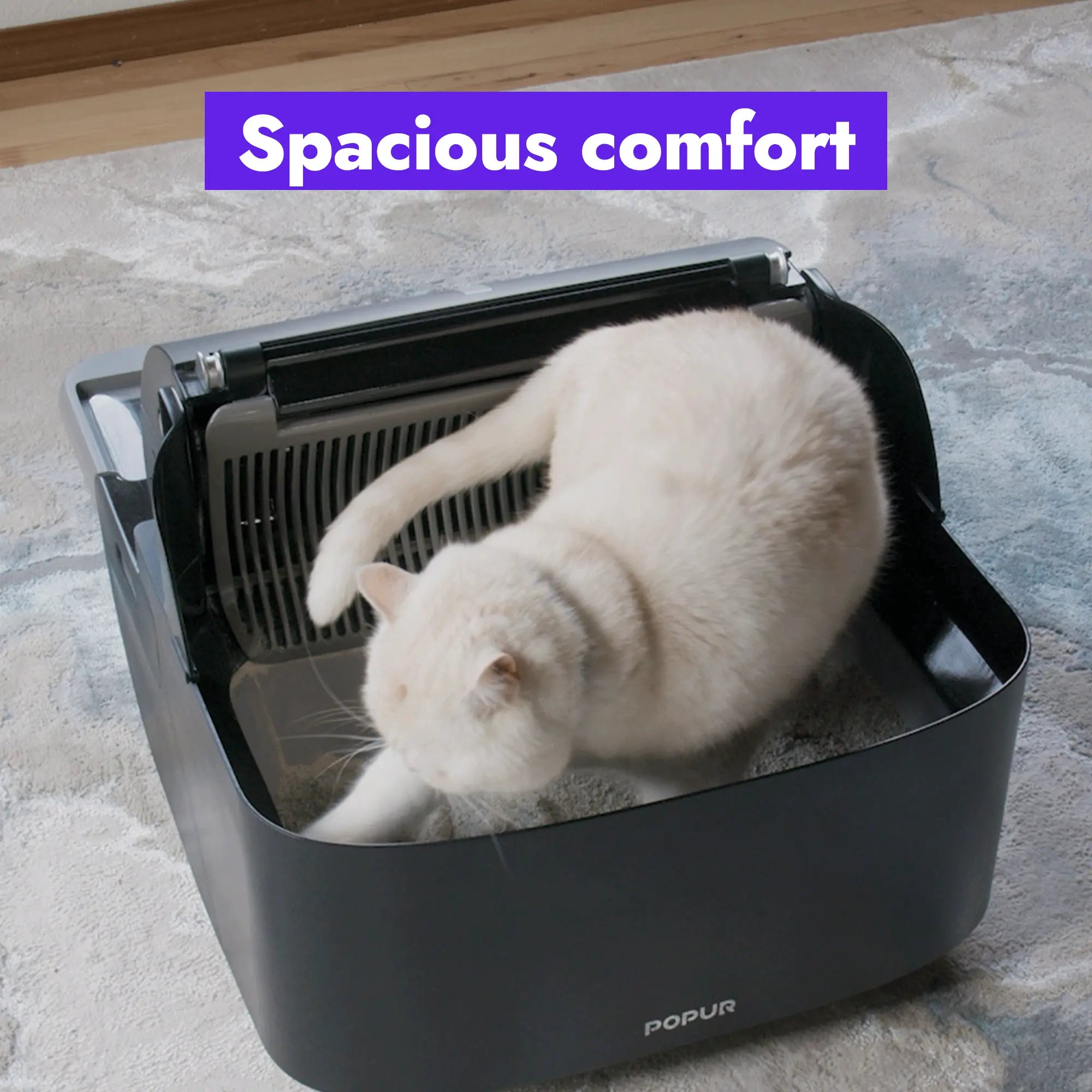 Popur S7 CARESS Features, Spacious comfort