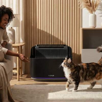 Popur S7 Split Litter System (SLS) Lifestyle