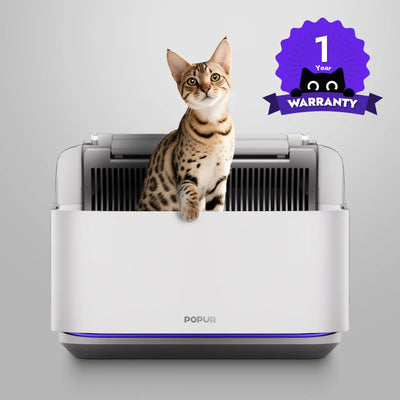 Popur S7 Split Litter System (SLS) White Standard Warranty