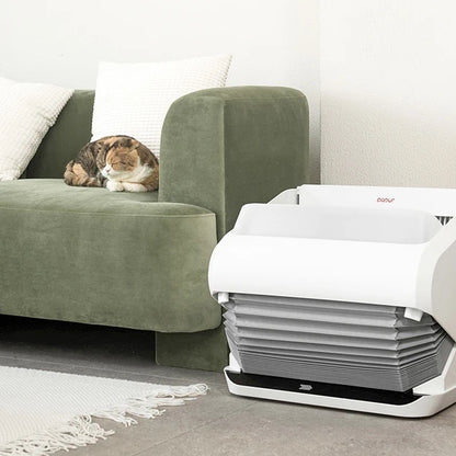 Popur_X5_Self-Cleaning_Litter_Box_in_action